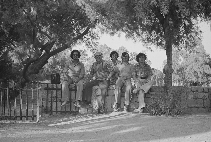 Family at Ahskelon, 1973