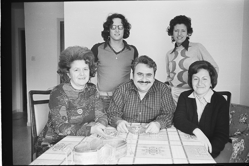 Miriam, Leon, Moishe, Fanny, Sara - 1975