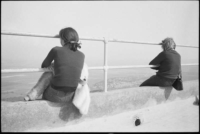 Perla and Elena at the Muchraka - 1976