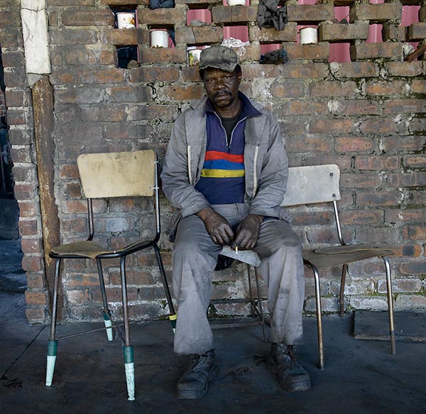 Coal man, Newcasle, South Africa 2006