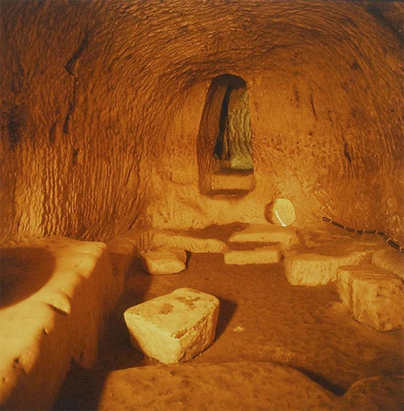 Underground village, Amatzia, Israel