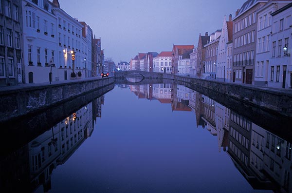 Canal at Brugges, Belgium, 1997