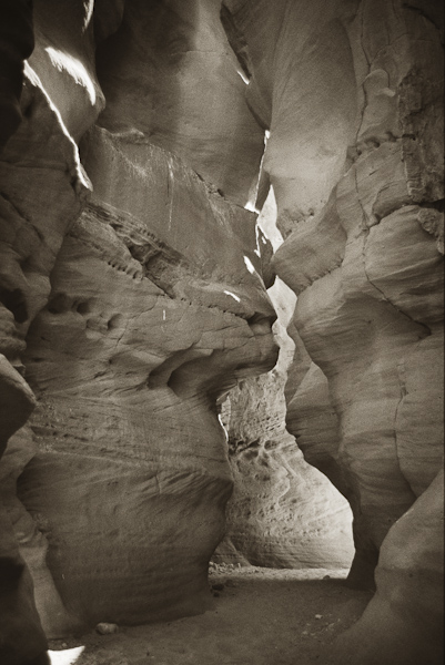 Canyon in Sinai - 1976