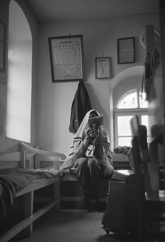 Man at prayer, Jerusalem - 1976